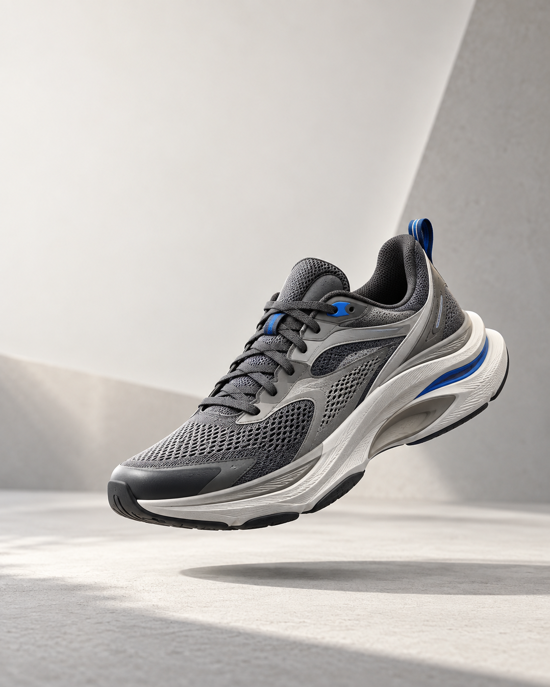 Fictional running shoe campaign creative